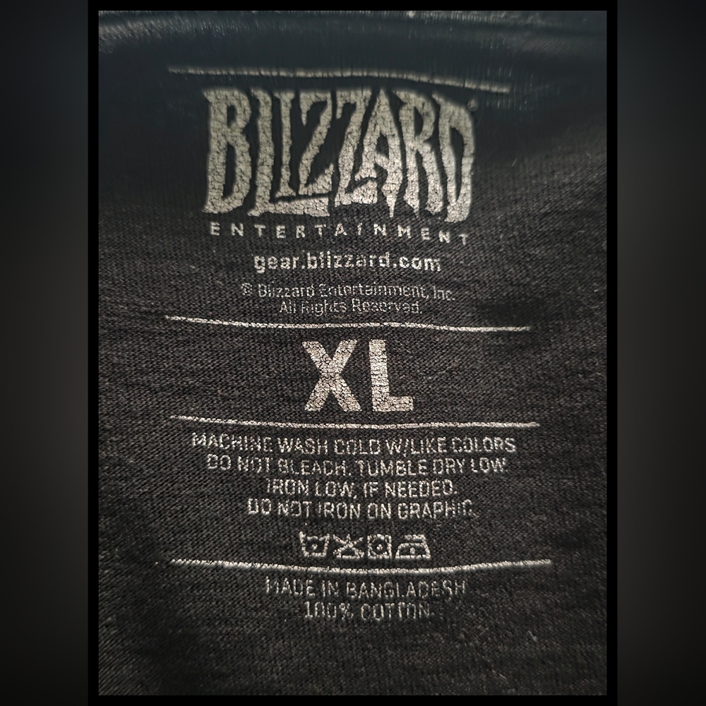 ** SOLD ** Vintage StarCraft Legacy of the Void Black T-Shirt, Size XL - Picture 5 of 6